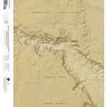 Apogee Mapping, Inc. Water Pockets, Arizona 7.5 Minute Topographic Map - Color Hillshade digital map