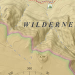 Apogee Mapping, Inc. Water Pockets, Arizona 7.5 Minute Topographic Map - Color Hillshade digital map