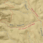 Apogee Mapping, Inc. Wilson Mountain, Arizona 7.5 Minute Topographic Map - Color Hillshade digital map