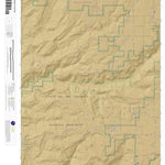 Apogee Mapping, Inc. Woods Canyon, Colorado 7.5 Minute Topographic Map - Color Hillshade digital map