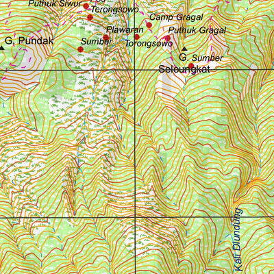 Arga Outdoor Welirang Utara digital map