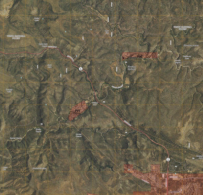 Arizona HuntData LLC Arizona 22 North (22N) Satellite Map with Boundaries and more bundle