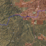 Arizona HuntData LLC Arizona 22 North (22N) Satellite Map with Boundaries and more bundle