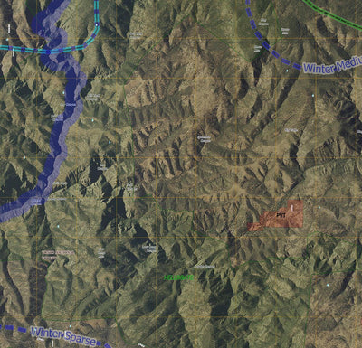 Arizona HuntData LLC Arizona 22 North (22N) Satellite with Elk Concentrations bundle