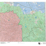 Arizona HuntData LLC Arizona Unit 1 Mule Deer Hybrid Map digital map