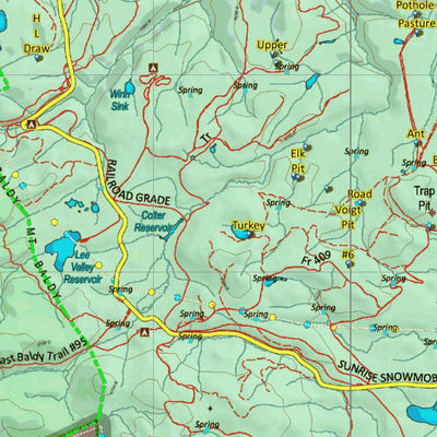 Arizona HuntData LLC Arizona Unit 1 Mule Deer Hybrid Map digital map