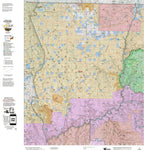 Arizona HuntData LLC Arizona Unit 13A Mule Deer Hybrid Map digital map