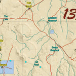 Arizona HuntData LLC Arizona Unit 13A Mule Deer Hybrid Map digital map