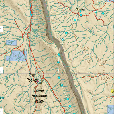 Arizona HuntData LLC Arizona Unit 13A Mule Deer Hybrid Map digital map