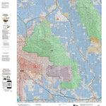 Arizona HuntData LLC Arizona Unit 33 Land Ownership and Deer Concentrations digital map