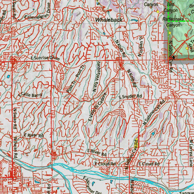 Arizona HuntData LLC Arizona Unit 33 Land Ownership and Deer Concentrations digital map