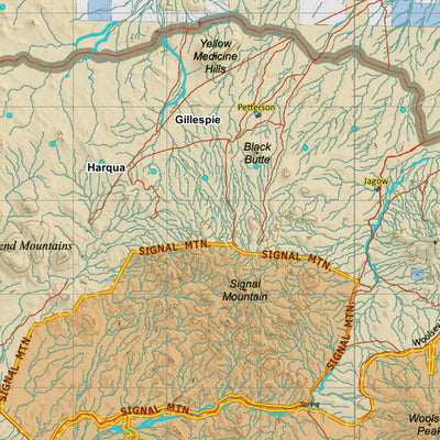 Arizona HuntData LLC Arizona Unit 41e Mule Deer Hybrid Map digital map