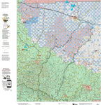Arizona HuntData LLC Arizona Unit 4A Mule Deer Hybrid Map digital map