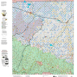 Arizona HuntData LLC Arizona Unit 4B Land Ownership and Deer Concentrations digital map