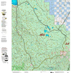 Arizona HuntData LLC Arizona Unit 5BS Mule Deer Hybrid Map digital map