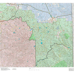 Arizona HuntData LLC AZ Unit 1 Land Ownership Map digital map