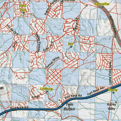 Arizona HuntData LLC AZ Unit 10 Land Ownership Map digital map