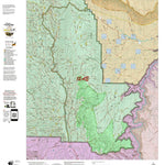 Arizona HuntData LLC AZ Unit 12AE Land Ownership Map digital map