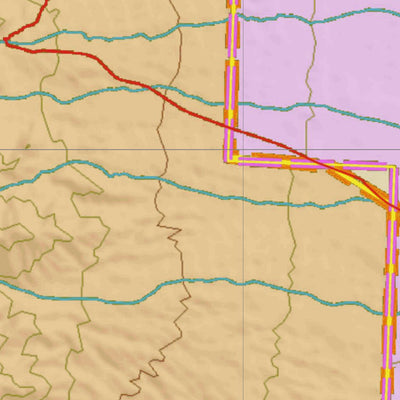 Arizona HuntData LLC AZ Unit 15BW Land Ownership Map digital map