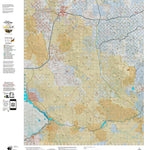 Arizona HuntData LLC AZ Unit 16A Land Ownership Map digital map