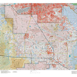 Arizona HuntData LLC AZ Unit 25M Land Ownership Map digital map