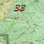 Arizona HuntData LLC AZ Unit 33 Mule Deer Concentrations digital map