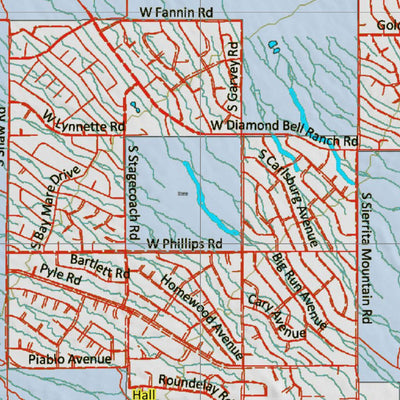 Arizona HuntData LLC AZ Unit 36A Land Ownership Map digital map