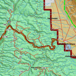 Arizona HuntData LLC HuntData Arizona Land Ownership Unit 12B E digital map