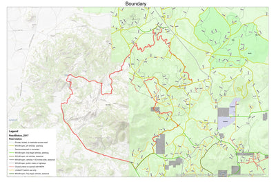 Arizona Mushroom Society 2018 Boundary Fire digital map