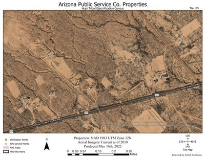 ASciS Solutions Hopi Tile 139 digital map