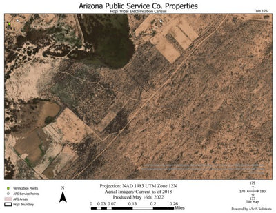 ASciS Solutions Hopi Tile 176 digital map