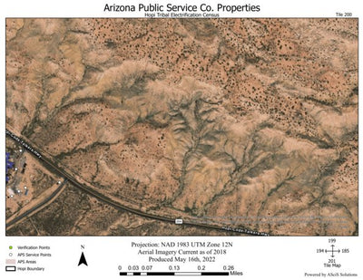 ASciS Solutions Hopi Tile 200 digital map