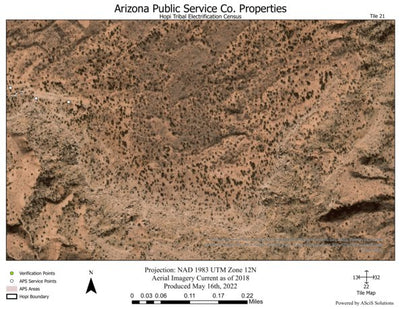 ASciS Solutions Hopi Tile 21 digital map