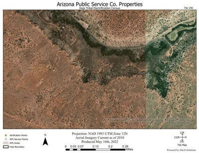 ASciS Solutions Hopi Tile 240 digital map