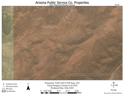 ASciS Solutions Hopi Tile 85 digital map