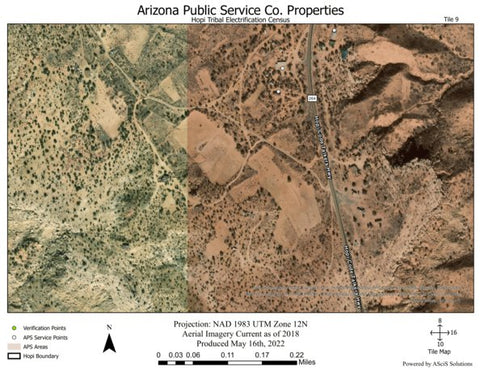 ASciS Solutions Hopi Tile 9 digital map