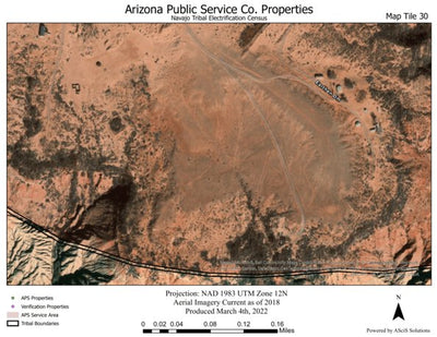 ASciS Solutions Tuba City 30 Map digital map