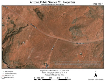 ASciS Solutions Tuba City 7 Map digital map