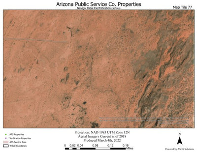 ASciS Solutions Tuba City 77 Map digital map