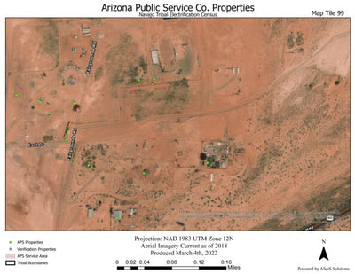 ASciS Solutions Tuba City 99 Map digital map