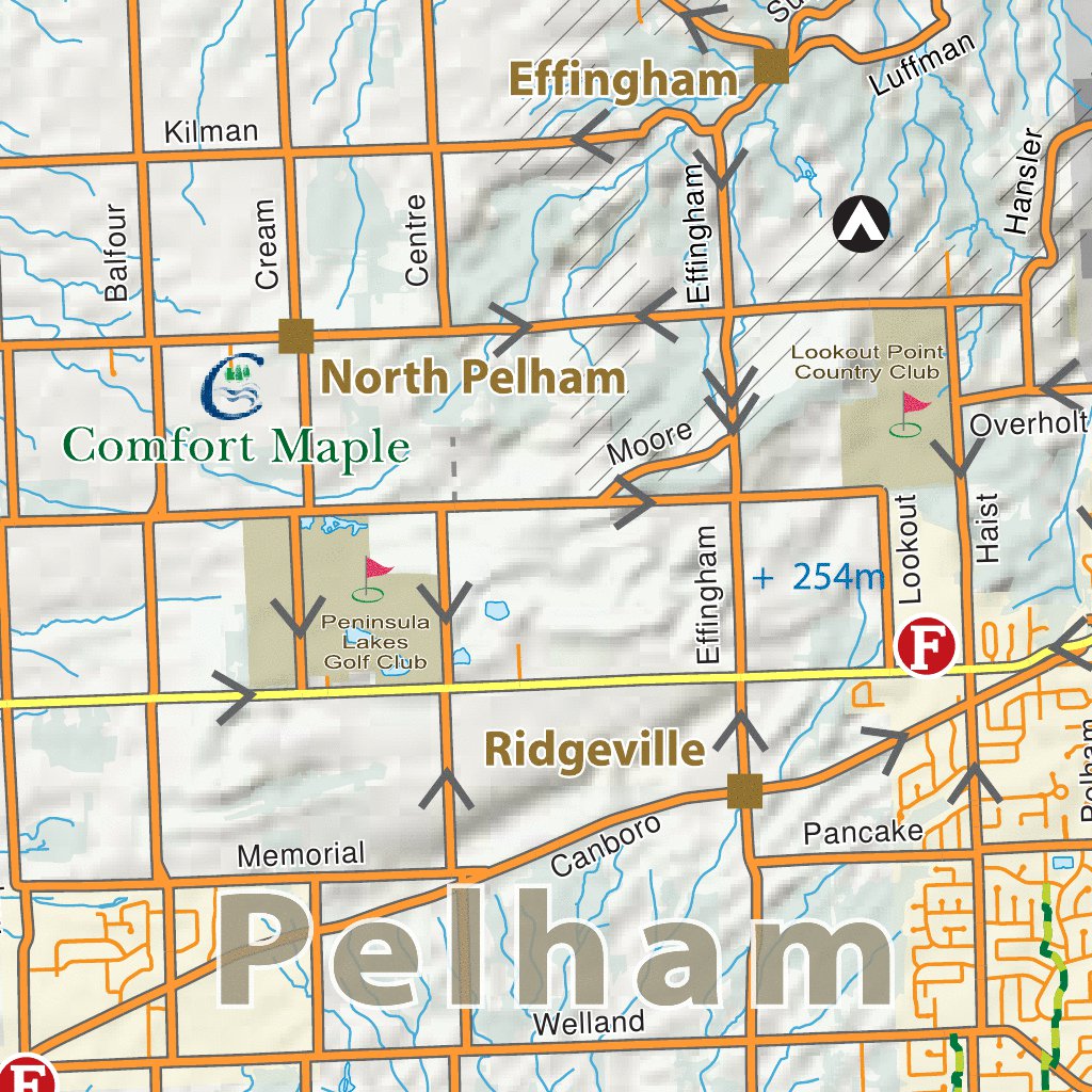 2011 Niagara Region Bicycling Map by Avenza Systems Inc. | Avenza Maps