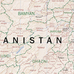 Avenza Systems Inc. Afghanistan-Pakistan Administrative Divisions digital map