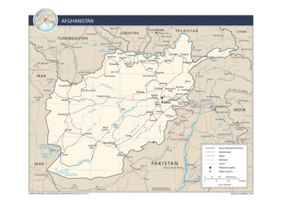 Avenza Systems Inc. Afghanistan Transportation digital map