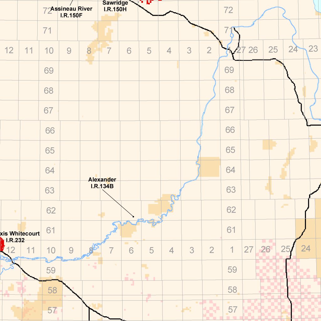Alberta Ammonite Shell Dispositions Map by Avenza Systems Inc. | Avenza ...