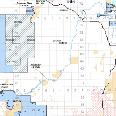 Avenza Systems Inc. Alberta Metallic Dispositions digital map