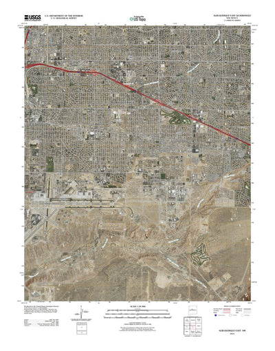 Avenza Systems Inc. Albuquerque East, NM 2010 digital map