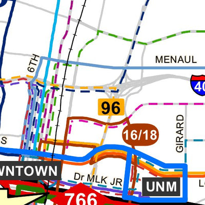 Avenza Systems Inc. Albuquerque Transit digital map