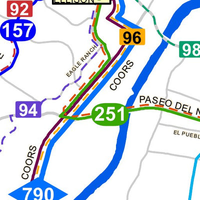 Avenza Systems Inc. Albuquerque Transit digital map