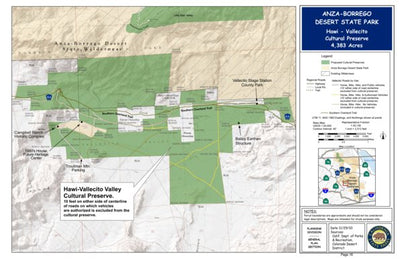 Avenza Systems Inc. Anza-Borrego Desert State Park - Hawi-Vallecito digital map