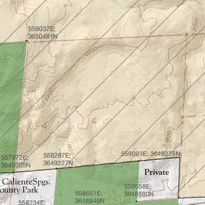 Avenza Systems Inc. Anza-Borrego Desert State Park - Hawi-Vallecito digital map